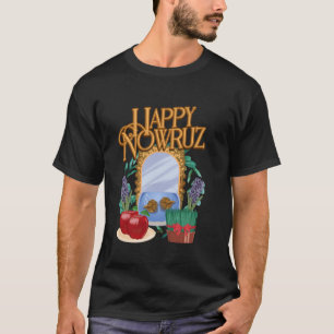 Camiseta Feliz Ano Novo Nowruz Iraniano Persa Mubarak