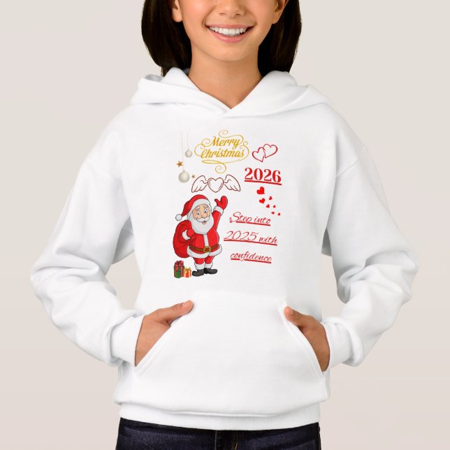 Camiseta Feliz Ano Novo para Crianças (Frente)