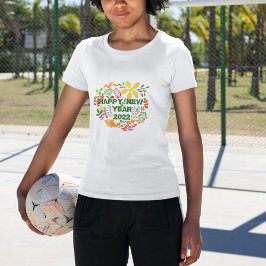 CAMISETA FELIZ ANO NOVO PERSONALIZADO 20XX