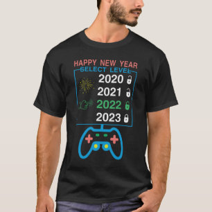 Camiseta feliz ano novo Selecionar jogadores do Nível 2022
