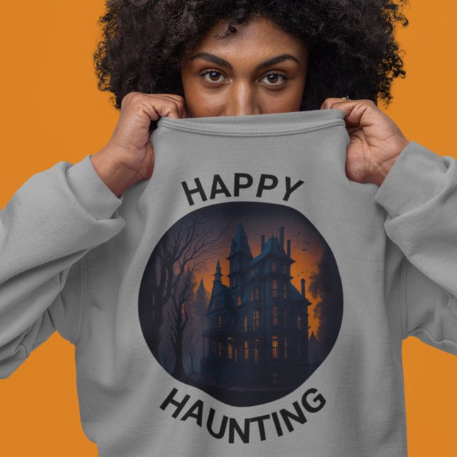 Camiseta Feliz assombramento do Halloween (Criador carregado)