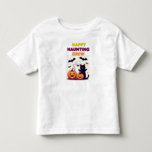 Camiseta Feliz Ataque Às Crianças Do Dia Das Bruxas - Camis