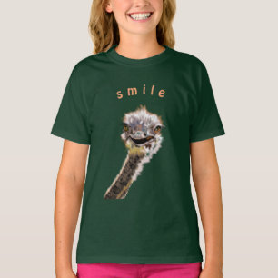 Camiseta Feliz avestruz