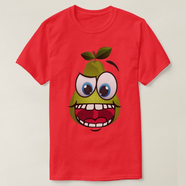 Camiseta Feliz Avocado Engraçado (Frente do Design)