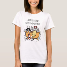Feliz Bath Time Yellow Labrador Skilmler Groomer
