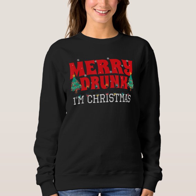 Camiseta Feliz Bebado de Natal (Frente)