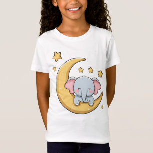 Camiseta Feliz bebê elefante
