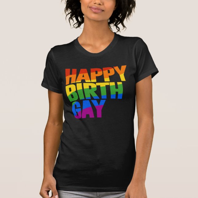 Camiseta Feliz Birthgay (Frente)
