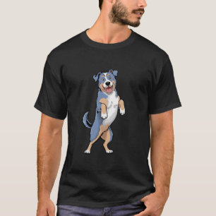 Camiseta Feliz Blue Heeler, pai da família de , Correspondê