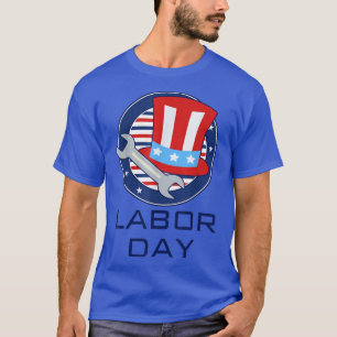 Camiseta Feliz Boné do Dia Internacional do Trabalho