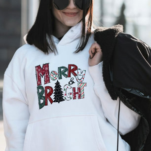 Camiseta Feliz Bonita E Feliz Mulher De Natal Colorida