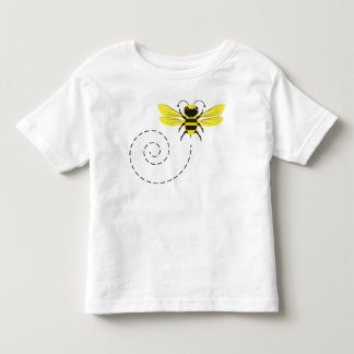 Camiseta Feliz Bumblebee Voando Garotas