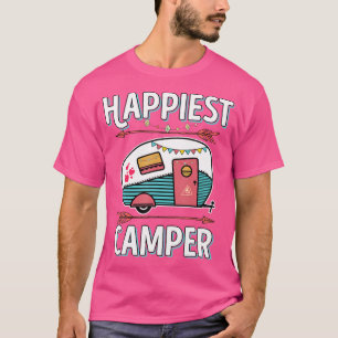 Camiseta Feliz Campanha Glamper - Acampamento Caminhando