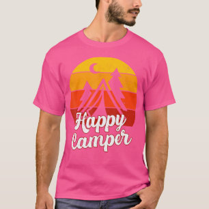 Camiseta Feliz Campo Para Homens Meninas Meninas Campos