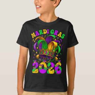 Camiseta Feliz Carnaval de Mardi Gras Mardi Gras 2026 Bobo