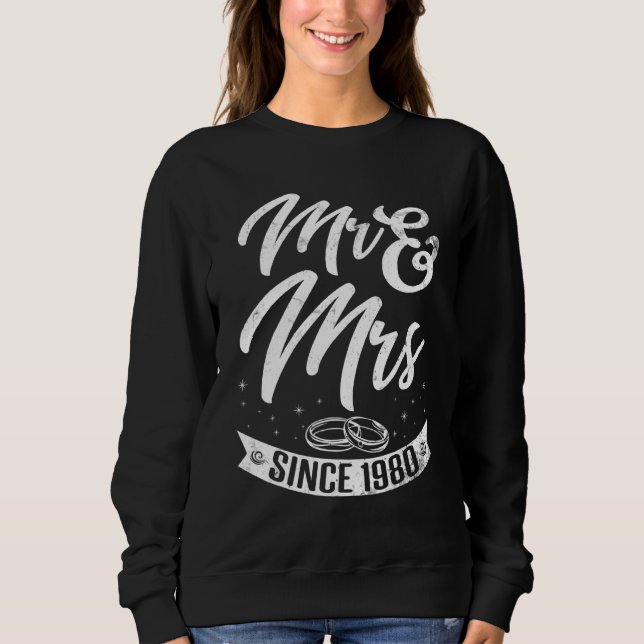 Camiseta Feliz Casamento Casa Com Esposa Marido Sr e Sra De (Frente)