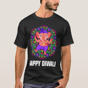 Camiseta Feliz Celebração Hindu Diwali