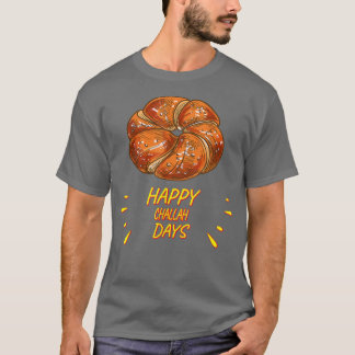 Camiseta Feliz Challah Days Hanukkah Sarcastic Engraçado