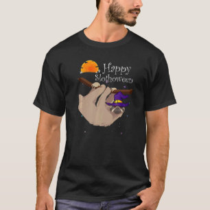 Camiseta Feliz Chapéu de Bruxa de Bruxa de Halloween Bonito