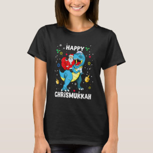 Camiseta Feliz Chrismukkah Hanukkah E Natal 2021