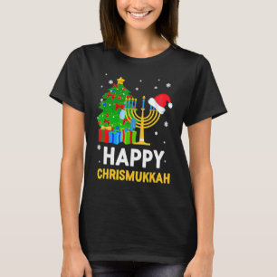 Camiseta Feliz Chrismukkah Hanukkah E Natal 2022 Paja