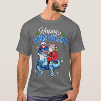 Camiseta Feliz Chrismukkah Judeu Natal Hanukkah T Re Dinos