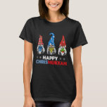 Camiseta Feliz Chrismukkah Natal Judeu Hanukkah Gnomos<br><div class="desc">Feliz Chrismukkah Natal Judeu Hanukkah Gnomos Chanukah</div>