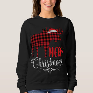 Camiseta Feliz Christmoose Família Natal Pijamas Moose