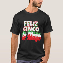 Camiseta Feliz Cinco de Mayo