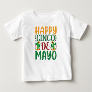 Camiseta Feliz Cinco de Mayo 5 de Mayo para Mulheres Homens