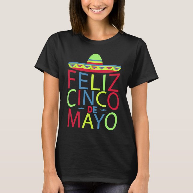 Camiseta feliz cinco de mayo fest (Frente)
