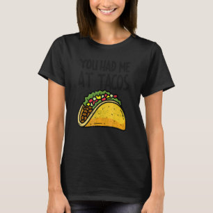 Camiseta Feliz Cinco De Mayo Você Me Teve Em Tacos Mexicano