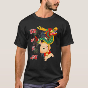 Camiseta Feliz Coelho Chinês Ano Novo 2023 Do Rab