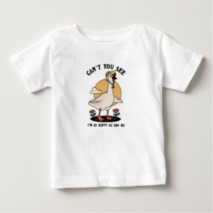 Camiseta Feliz Como Pode Ser Gado Feliz