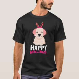 Camiseta Feliz Comoeladas Corgi Engraçado Golden Retriever 