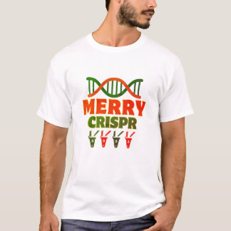 Camiseta Feliz CRISPR! Hora de Natal, biotecnologia