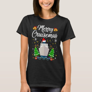 Camiseta Feliz Cruisemas 2022 Natal Papai Noel Rena Crui