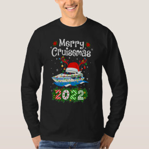 Camiseta Feliz Cruisemas 2022 Natal Papai Noel Rena Crui