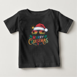 Camiseta Feliz Cruisemas 2024 Natal Papai Noel Rena 