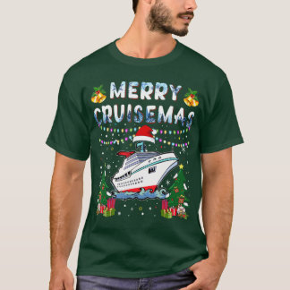 Camiseta Feliz Cruisemas Família Cruise Natal 2021 Engraçad
