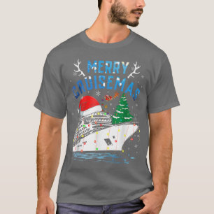 Camiseta Feliz Cruisemas Família Cruise Natal 2022 Engraçad