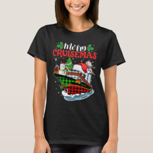 Camiseta Feliz Cruisemas Família Cruise Natal 2023 Diversão