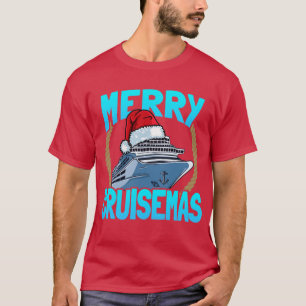 Camiseta Feliz Cruisemas Família Cruzeiro Natal