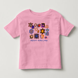 CAMISETA FELIZ DA CRIANÇA DE CHANUKKAH - FERIADOS