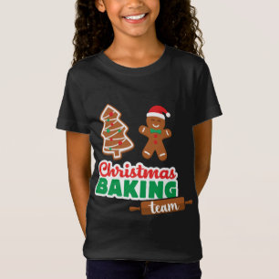 Camiseta Feliz da Equipe de Natal Engraçado Xmas Cookies Ma