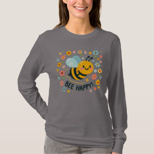 Camiseta Feliz de Bee Adorável