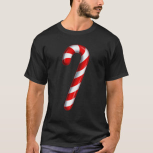 Camiseta Feliz De Candy Canavieira E Doces Vermelhos E Bran