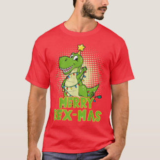 Camiseta Feliz De Dinossauro De Natal ReMas Pajamas T Re Bo
