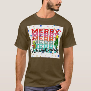 Camiseta Feliz de Feliz de Árvore Feliz de Natal