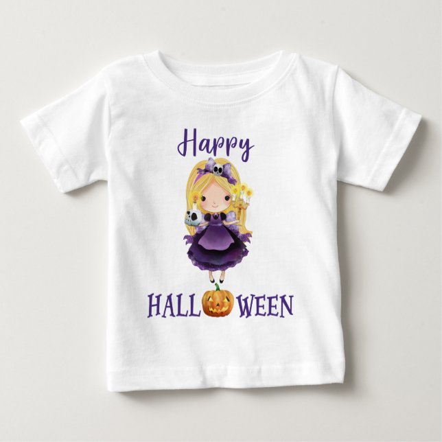 Camiseta Feliz de Halloween (Frente)